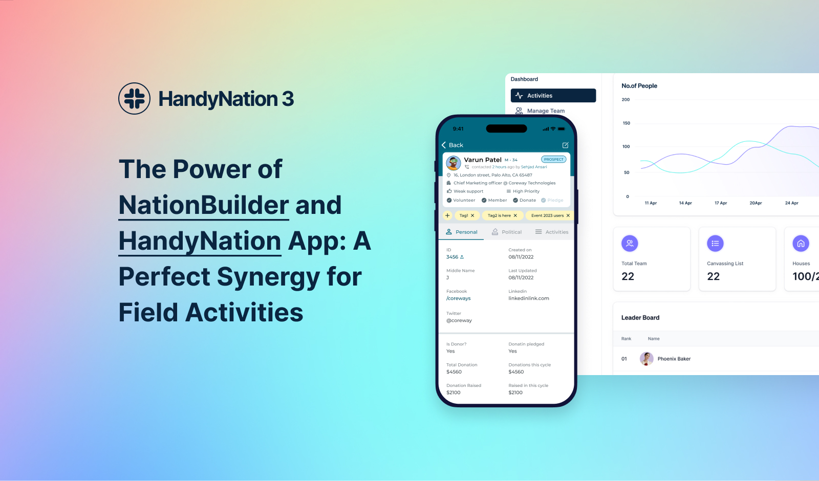 The Power of NationBuilder and HandyNation App: A Perfect Synergy for Field Activities